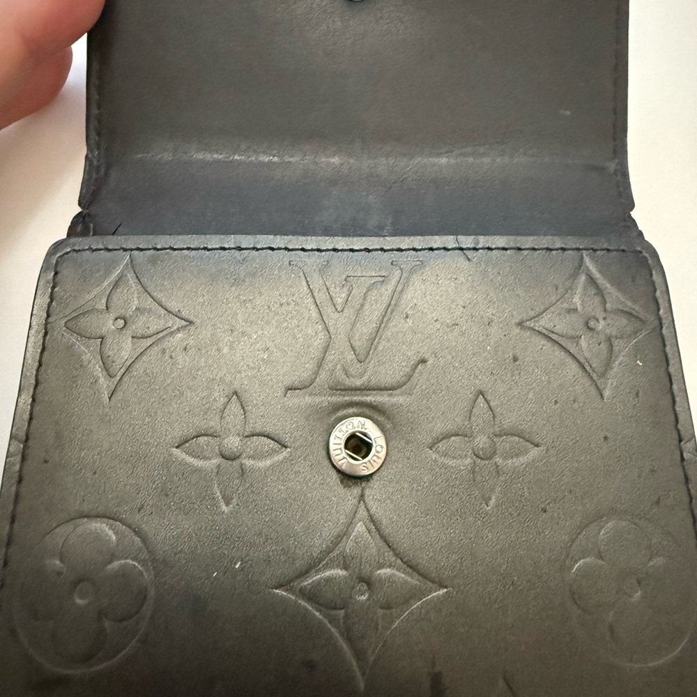 Louis Vuitton Black Monogrammed wallet